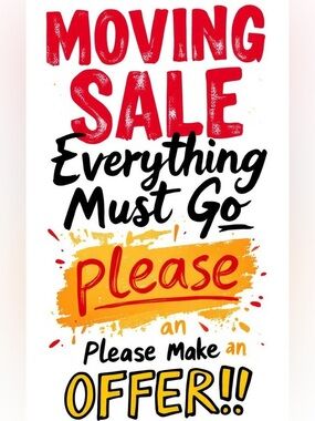 🐶Moving Sale!!! Make an OFFER!